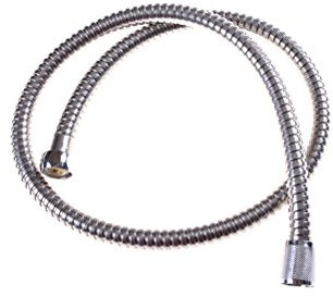 WEKONUMEX Brauseschlauch aus Edelstahl, 1 Meter for Bad-Accessoires Fixture Ersatz Brauseschlauch