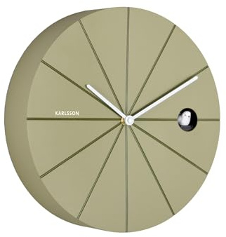 Karlsson Wanduhr Destacado Cuckoo - Grün - 28x28x28cm