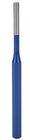 Uadme – poinçon à goupille en acier robuste, poinçons parallèles à dérive, centre plat en acier long, clou en rouleau de 6 mm