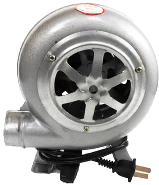 JOUFNING 220V Soffiatore Elettrico per Fabbro - Soffiatore Elettrico A velocità Variabile, Soffiatore per Forgia A Carbone A Basso Rumore, Ventole A Filo di Rame, per Fabbro(30W)