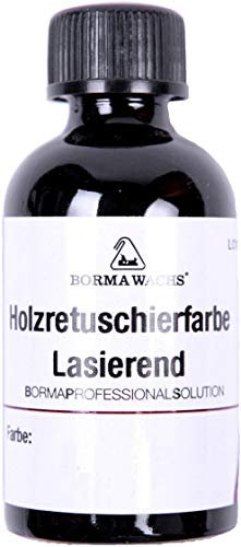Touch-Up-Kratzer Retuscherfarbe Lasierend halbdeckend (Nussbaum mittel - 59)