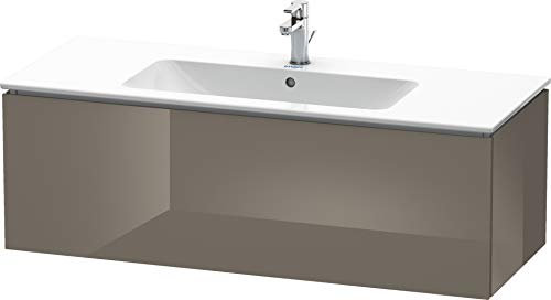 Duravit l-cube Waschtisch zum Aufhängen, 400 x 1220 cm, Grau glänzend