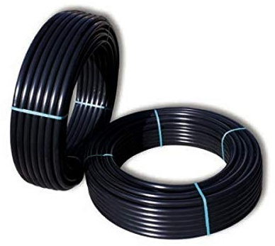 Pcriegos 02012-200 Tuyau d'arrosage goutte à goutte en polyéthylène Ø 20 mm x 200 m Noir