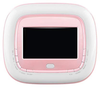 jiande 4.3'' Portable DVD Player 7.5 Hrs Long Lasting Built-in Battery, with Remote Controller, MIC+USB+Earphone Port U Disk Learning Repeater (Color : Pink, Size : No Bluetooth)