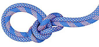 MAMMUT 9.5 Crag Classic DUODESS Simple Seil für Erwachsene, Unisex, Carribean Blue/White (Mehrfarbig), 70 m