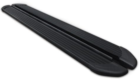 OMAC Seitenschweller Trittbretter Schweller kompatibel mit Toyota RAV4 2013-2018 Alu Schwarz