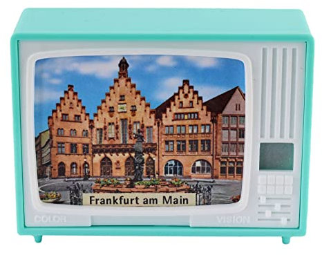 Freak Scene Gucki - klick-Fernseher - Frankfurter Sehenswürdigkeiten - Frankfurt - hellgrün