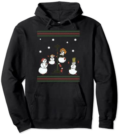 Lustig Ugly Christmas Stripper Pole Dance Geschenk Pullover Hoodie