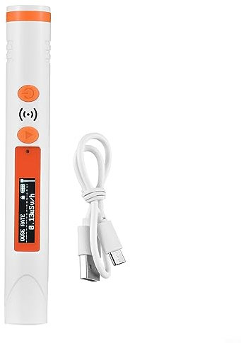 Geiger Contatore di Radiazioni Nucleari, Monitor Dosimetro, Ricaricabile Beta Gamma X-Ray Portatile Portatile Radiazioni Monitor con Display LCD
