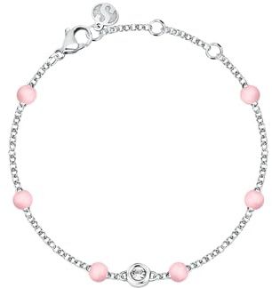 Morellato Bracciale Donna Capsule Collection in Acciaio, Silicone, Cristalli, Collezione SUPERGA