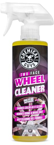Chemical Guys Two Face Wheel Cleaner, Color Changing Wheel Cleaner, Safe for Cars, Trucks, SUVs, Motorcycles, RVs & More, 16 fl oz - CLD30316