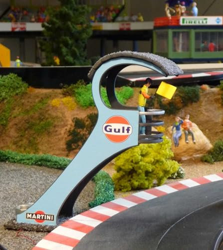 Slotcar STRECKENPOSTEN Stand Maxi TOP Dekoration für Carrera DIGITAL