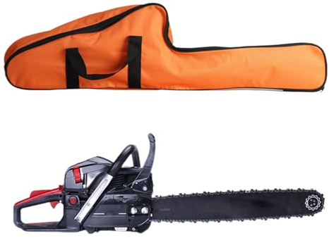 Birtern Kettensägenkoffer, Oxford-Tuch, tragbare Kettensägen-Tragetasche, Oxford-Tuch, leichte Holzbearbeitungswerkzeuge für Ölhandschuhe, Garten, Outdoor, Holzfäller, Gärtner, Männer