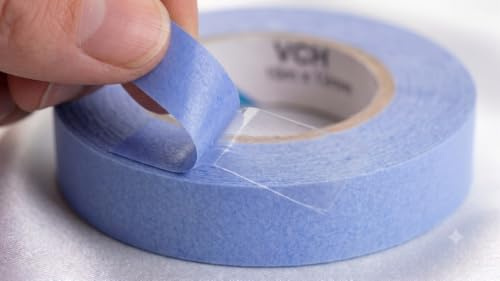 VCH Professional Hair Extension Tape Large Roll – Ultra-Strong Double Sided Adhesive – Clear Waterproof Bond for Skin Weft & Tape-in Extensions – Salon Value Size: 1/2in x 10m