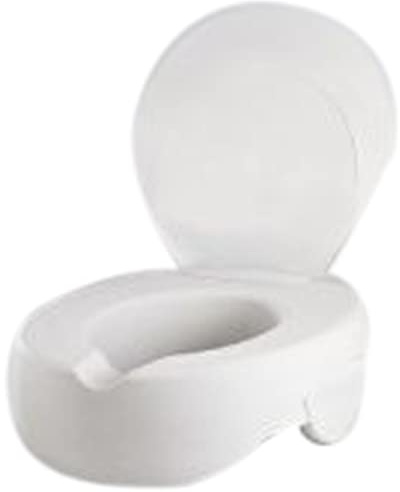 Toilettensitzerhöher Toilettensitz Soft mit Deckel weich