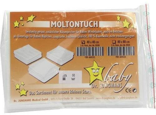 MOLTON TUCH 40X40CM 2St 6641332