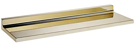 Kartell Shelfish Mensola, PMMA, Oro, 45 x 15 x 4 cm