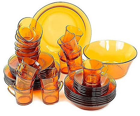 Duralex Vermeil - Vajilla, 44 Piezas