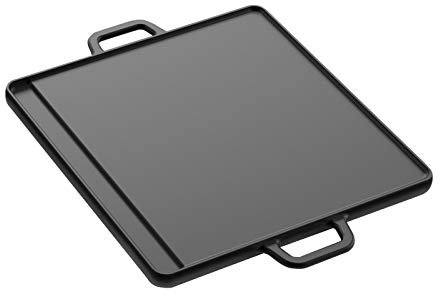 Tepro Plaque de Cuisson Universelle en Fonte pour Barbecue Noir Taille L