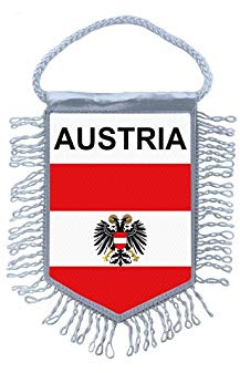 Akachafactory Wimpel mini Flagge Fahne flaggen miniflagge österreich ref2