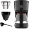 Taurus Coffee4You Caffettiera a Goccia, 700 W, 1.25 Litri, Plastica, Nero