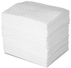 Cuscinetti assorbenti 120 x 200 mm | Confezione da 100 pezzi | Pads per vassoi di frutta, carne e pesce | Colore bianco | Alta capacità di assorbimento | Tagliabili per imballaggio alimentare