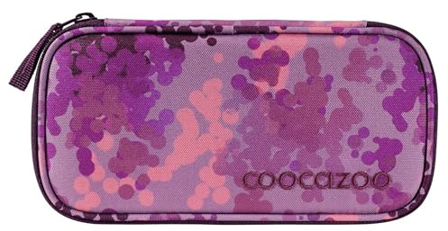 coocazoo Astuccio portapenne, scomparto circolare, scomparto per triangoli, scomparto per orari, portapenne rimovibile, scomparto con cerniera, a partire dalla 3a classe, Cherry Blossom - Rosa