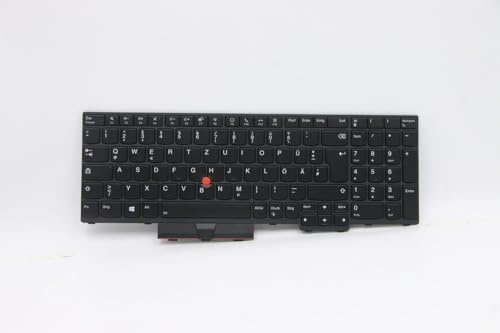 Lenovo German Backlit Keyboard for laptops, 5N20X22891