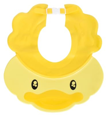 Babyduschmössa, hårtvättsskydd för barn, schampohatt för barn, babybadmössa, visirmössa för ögon, öron och ansiktsskydd, badhuvudskydd för spädbarn, småbarn, barn