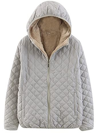 CXKOLD 100 Grammi Donna Giubbotto Catarifrangente Auto XXL Giacca Donna Elegante Fucsia Giacca Denim Rosa Giacca Rocker da Donna Giacca Teddy Donna Bomber Giacca Donna rembourrée Cappotto Piumino