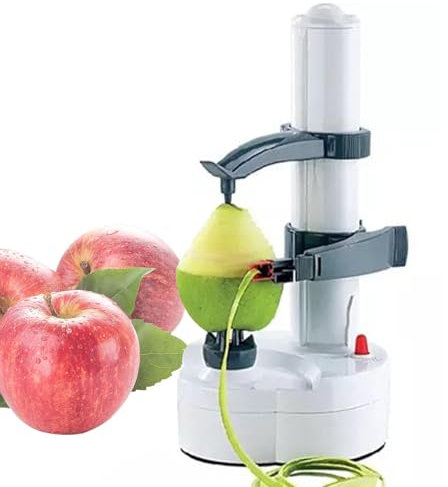 Éplucheur Électrique Fruits et Légumes,Éplucheur Électrique De Pommes De Terre | Machine à éplucher les pommes de terre polyvalente Machine à éplucher les fruits | Éplucheur de fruits et légumes