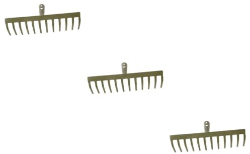 OSALADI 3pièces Râteau De Jardin à Main avec Dents Outil De Nettoyage pour Plantes pour Et