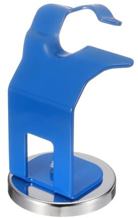 sourcing map MIG Welding Torch Holder with Magnetic Base Welding Gun Stand for MIG Torch Welding Gun Plasma Cutting Torch, Blue