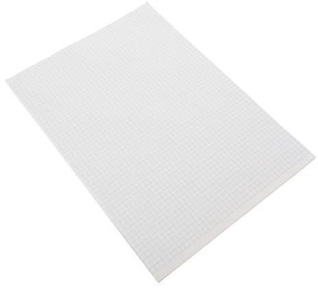 Ciieeo Dicker Kariertes Notizbuch für Studenten mit 40 Blatt Millimeterpapier Klares Layout und Vielseitig für Mathematik und Schreiben Geeignet im Praktischen A4 format