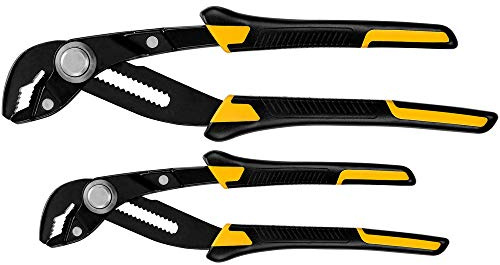 Dewalt DWHT70486 Druckverschlusszange, 20,3 cm und 25,4 cm, 2 Stück