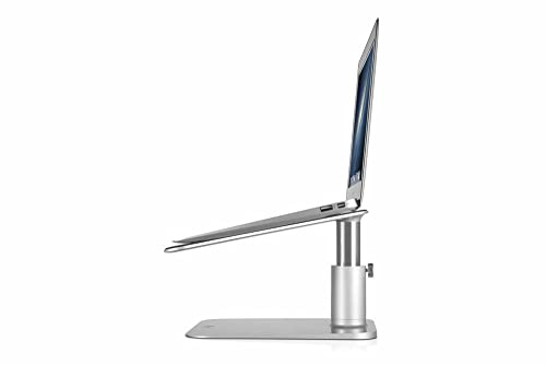 Twelve South HiRise for MacBook | Height-adjustable stand for MacBooks & Laptops, Silver