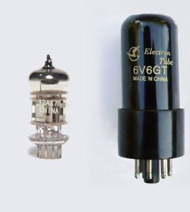 Jellyfish Audio 6V6/6P6P & 12AX7 Kit valvola per amplificatore Fender Champ chitarra
