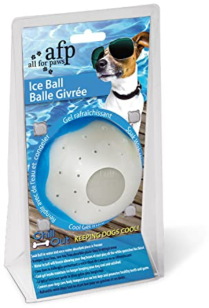 All for Paws Chill Out Ice Ball Kauspielzeug für Hunde, Größe M, 3 kg