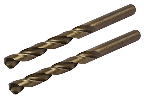 sourcing map 2x 10,1mm HSS Kobalt Metallbohrer Spiralbohrer Gerader Schaft Spirale Werkzeug DE de