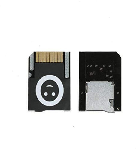 Für PSVita Spielkarte auf Micro SD TF Card Transfer Adapter Push to Eject für PSVita SD2Vita 1000 2000 Henkaku 3.60 Game Accessor – Schwarz