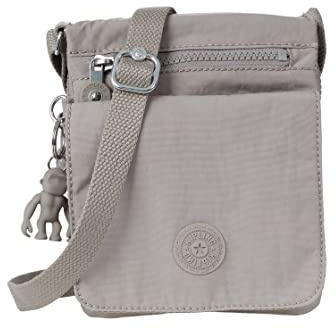 Kipling Damen New Eldorado Umhängetasche, Grau Gris
