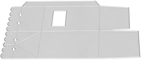 Tomotato Metall Stanzformen Milchkarton Form Geschenkbox Stanzformen Exquisite Prägeschablone DIY Scrapbook Vorlage Papierkarten zur Dekoration