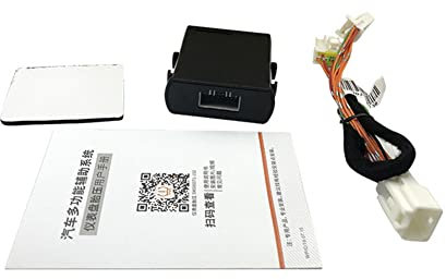 Auto TPMS Reifendruckkontrollsystem, Asudaro TPMS Sensor Reifendruckmessgerät Auto LCD Digital Dashboard Reifendrucküberwachungssystem kompatibel mit Rav4 2019 2020 XA50,Schwarz