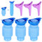 3 Stück Schrumpfbares Urinal,Mini Urinal 750ml,Wiederverwendbares Notfall-Urinal,Töpfchen Urinflasche,Tragbare Mobile Toilette,Notfall Reisetoilette Mobiltoilette für Kinder,Erwachsene,Stau,Camping