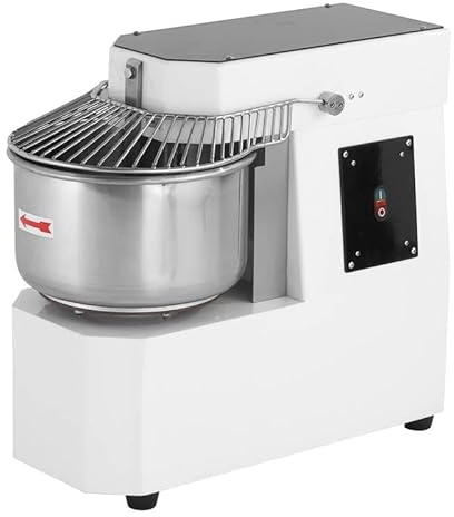 GastroHero Teigknetmaschine 20 L I Knetmaschine Pizzateig und Brotteig I Spiralkneter I Gastronomie