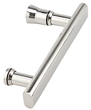 IBOWZ Poignée de Porte de Douche Bouton de Porte de Douche en Acier Inoxydable | Porte-Serviettes pour Cabine de Douche | Remplacement de la poignée de Porte de Douche Moderne