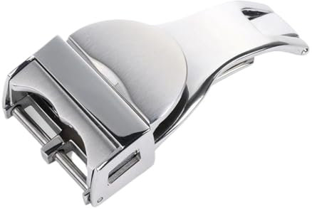 TPUOTI Für Tudor Watch Buckle 18mm Edelstahl Faltschließe Uhr Schnalle, einfarbig, One size
