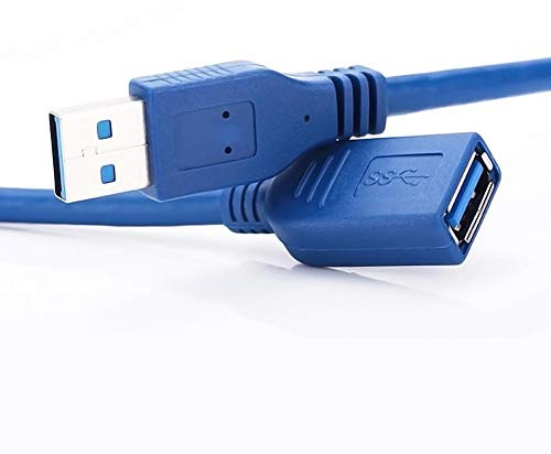 ULTRICS USB 3.0 Extension Lead, Type A Male to Female 5Gbps Data Transfer Cord, Fast Charging Extender Cable Compatible with PC Phone Card Reader Keyboard Printer Scanner Camera and More (2M)