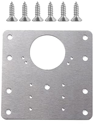 Cabinet Hinge Repair Plate - Stainless Steel Tools for Furniture Door and Wood Shelves Accessories