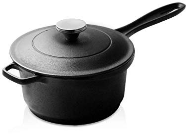XUEXUDO Olla de Leche de Hierro Fundido Olla de Comida para bebés Olla de Sopa multifunción para el hogar sin Recubrimiento Olla de Leche de Hierro Fundido Olla de Comida para bebés Olla de Sopa MUL